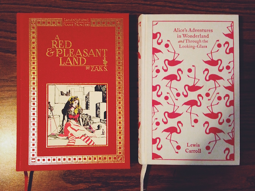 Red and Pleasant Land vs. Alice's Adventures in Wonderland
